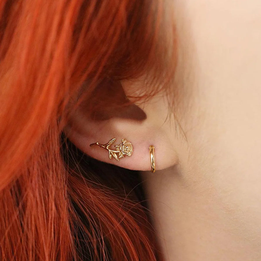 Small Gold Hoops