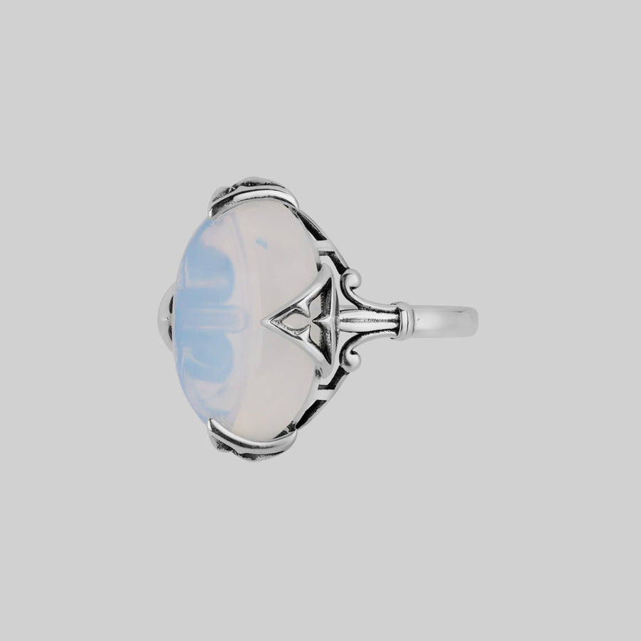 CIRCINUS. Gothic Galaxy Ring - Silver