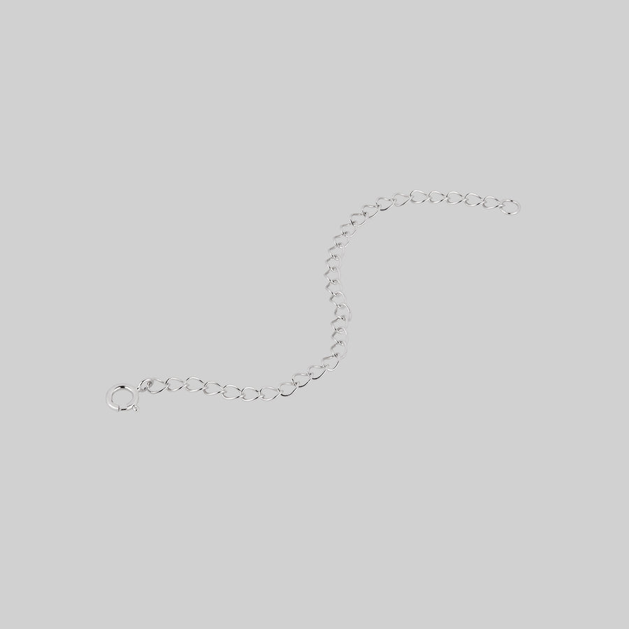 Sterling silver extender chain