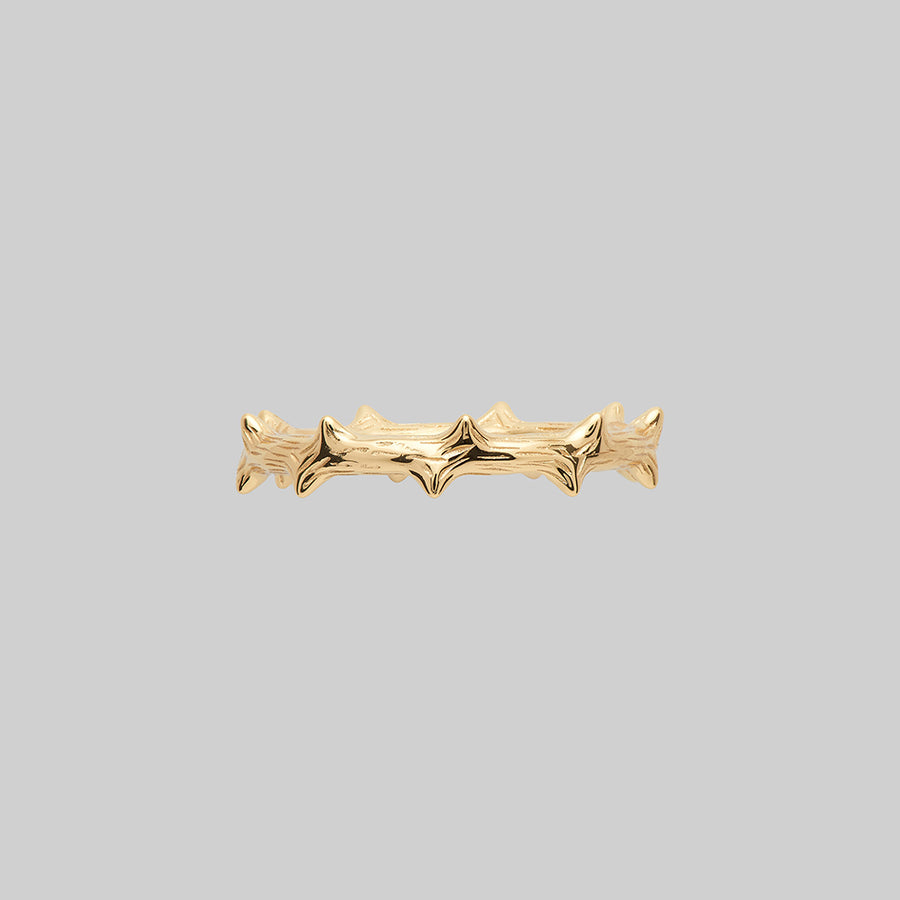 TAUNT. Thorn Stacking Ring - Gold