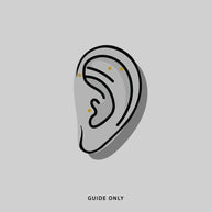 Ear Stud Placement