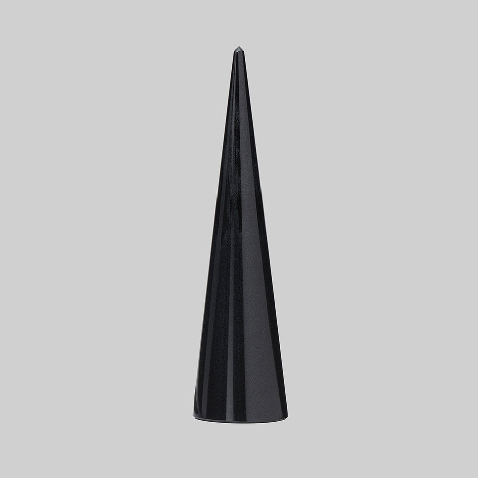 black gothic agate wand ring holder