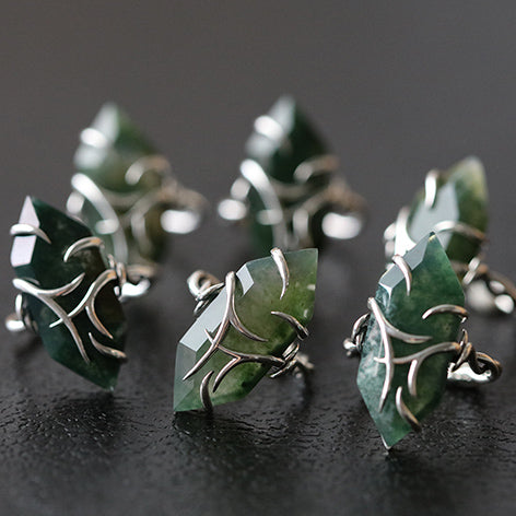 The Swamp Roots Gemstone Ring - Silver silver natural swamp ring