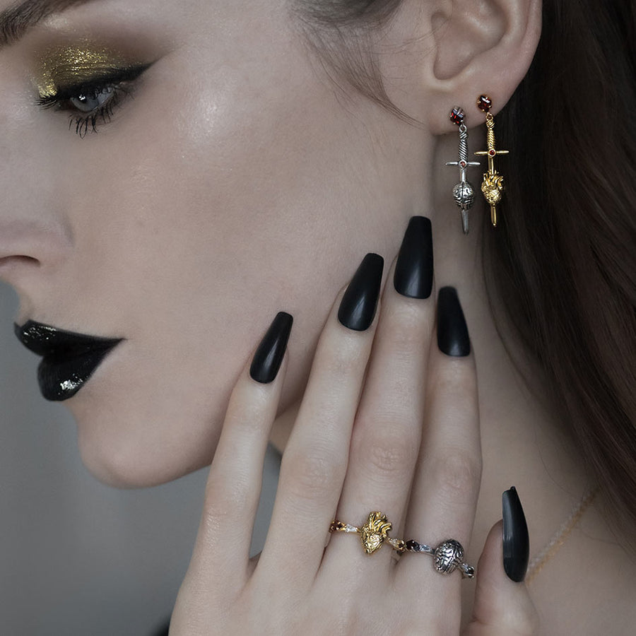 ALL MY HEART. Anatomical Heart Ring - Silver ALL MY HEART. Anatomical Heart Ring - Silver