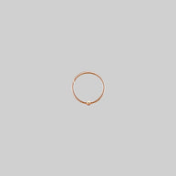 The Fine Ball Nose Ring