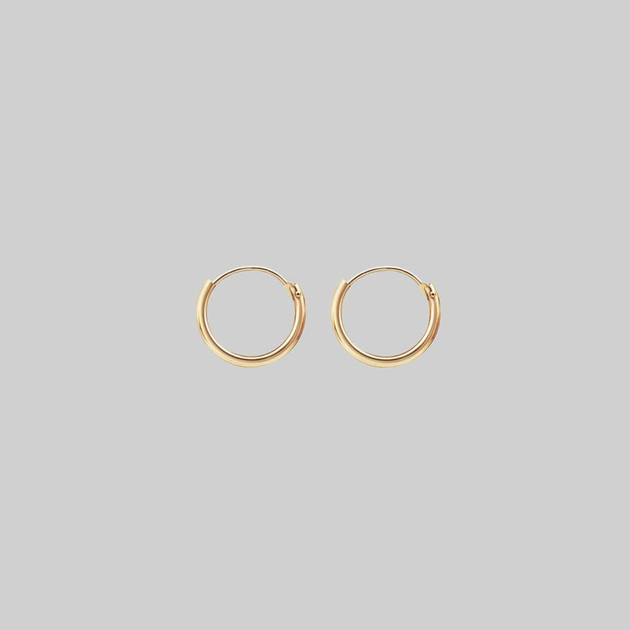 Small Gold Hoops tiny gold hoop earrings