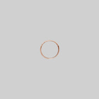 6mm rose gold clicker ring