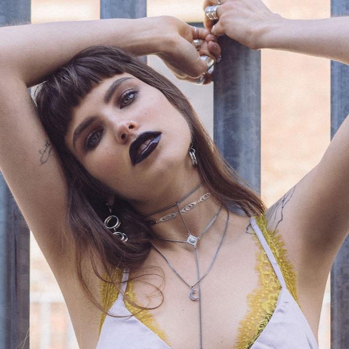 ZODIAC. Layered Moon Chain Choker - Gold triple layered festival choker