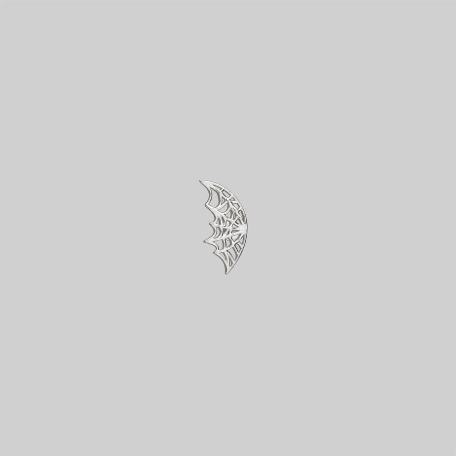sterling silver web tragus piercing