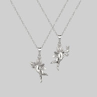 love angel necklaces, romantic jewellery