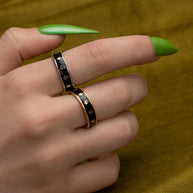 black band ring