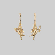 cherub-earrings-gold