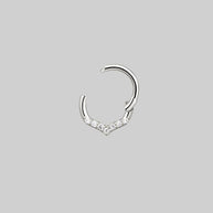 nose ring and daith body jewellery