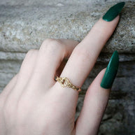 detailed vintage key ring