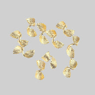 gold leaf hair accessories