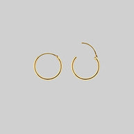 NANCY. Two Roses Engraved Glass Heart Earrings - Gold