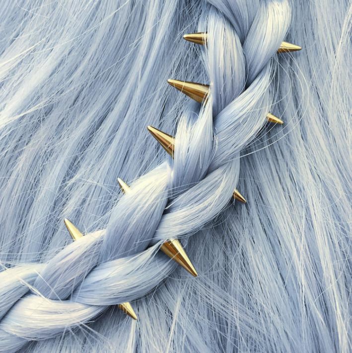 PHOENIX. Gold Hair Spikes Hair Accessories - PHOENIX. Gold Hair Spikes