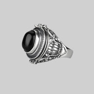 sterling silver poison ring