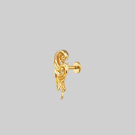 orante gold helix stud