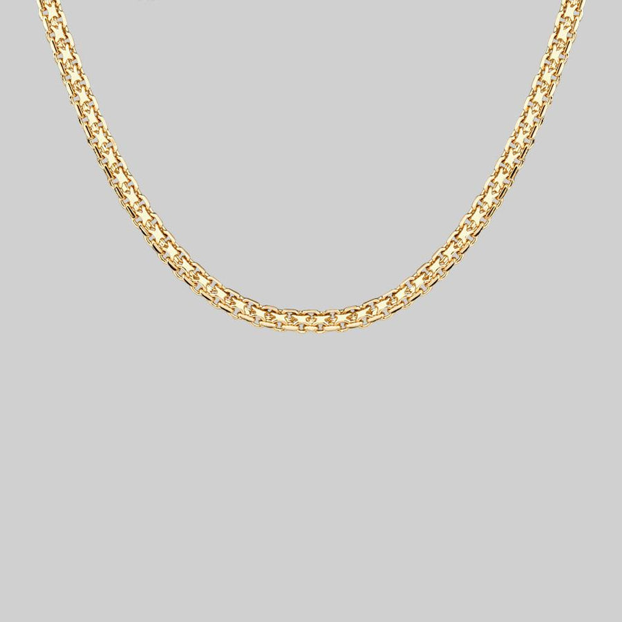 thick gold chain necklace