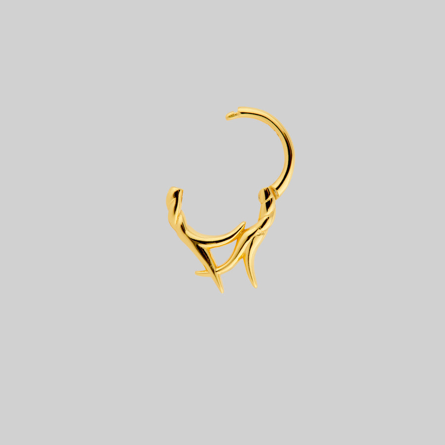 gold roots septum ring