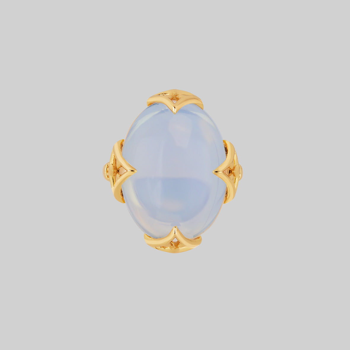gothic galaxy opalite ring gold