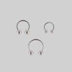 circular barbell cartilage piercing multipack