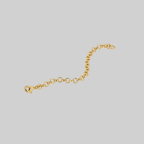 VALOUR. Double Chain Pearl Drop Choker - Gold