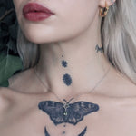 ivy leaf peridot drop necklace silver