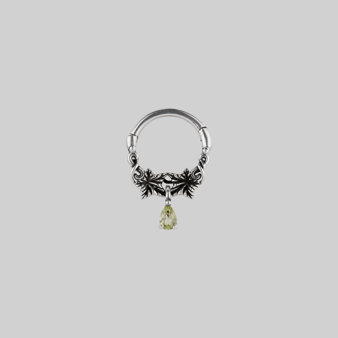 MORWENA. Gothic Arch Stud Earring - Silver – REGALROSE