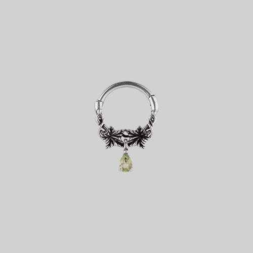 THORA. Climbing Ivy Ring - Silver