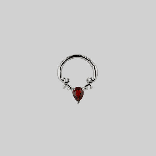 VALERIAN. Climbing Ivy Hoop Earrings - Gold