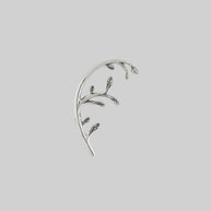 leaf vine helix stud earring