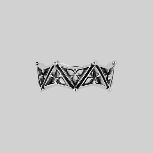 IVAN. Gothic Window Opalite Stud Earring - Gold
