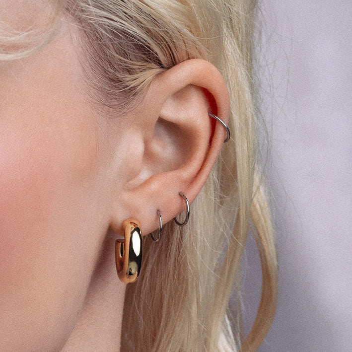 Colette Hoop Earrings in Gold | Kendra Scott