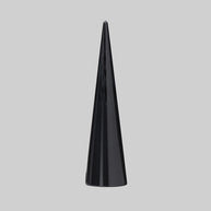 black gothic agate wand ring holder