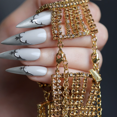 Video of Maryse chainmail dazzle chain bracelet