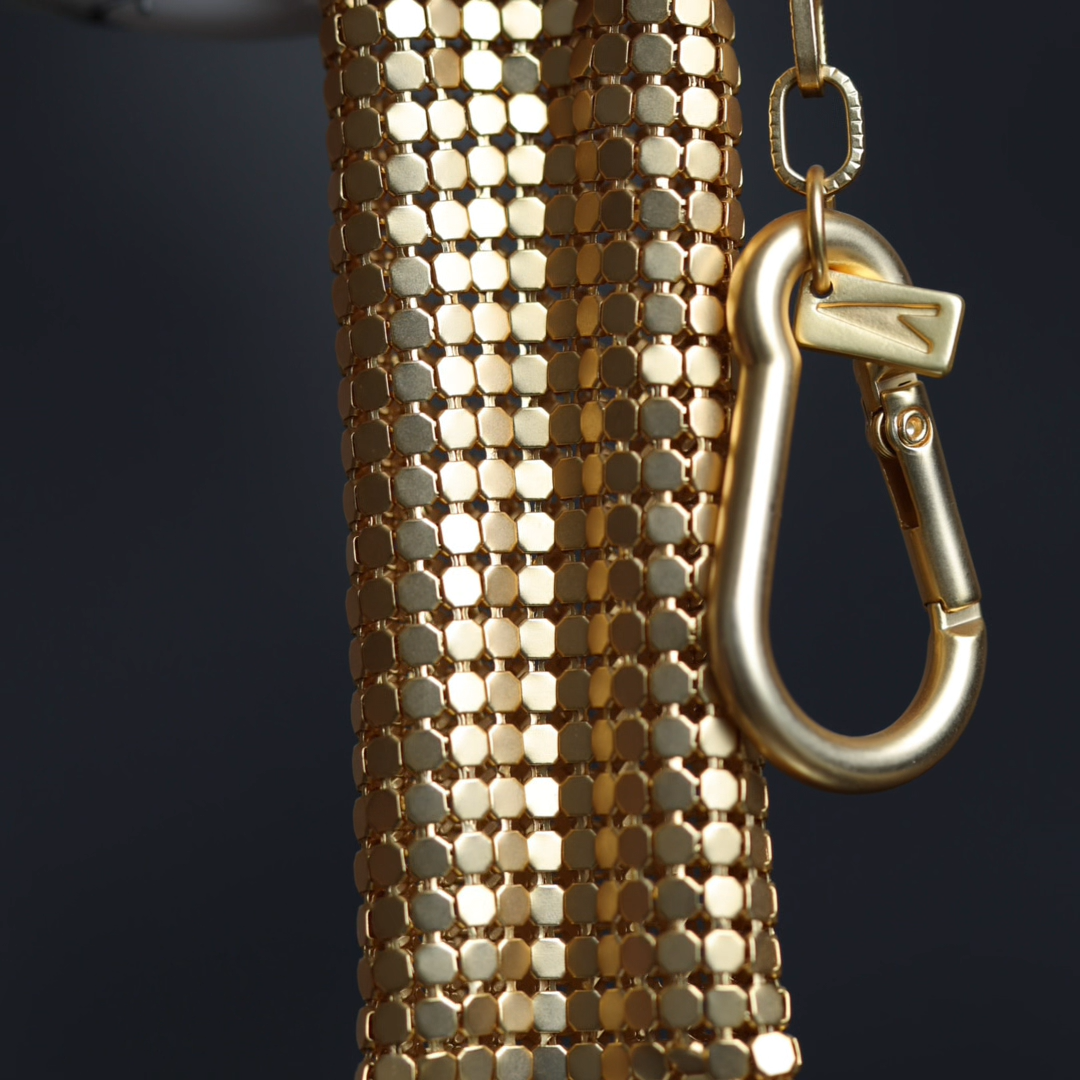 Video of Thea armoured pearl drop keyring pouch