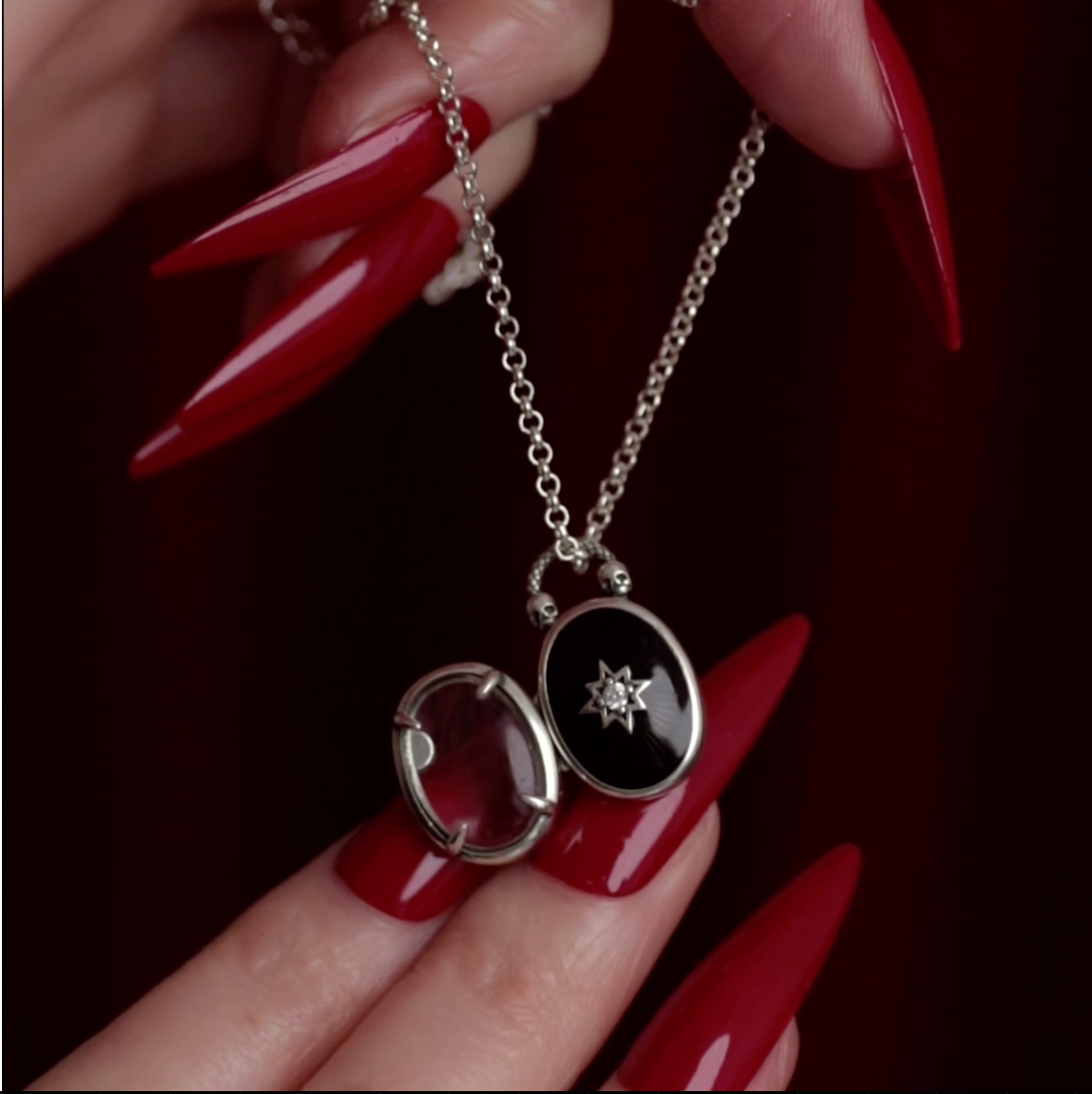 Hereafter locket necklace silver video