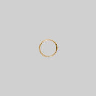 LARA. Gold Clicker Ring