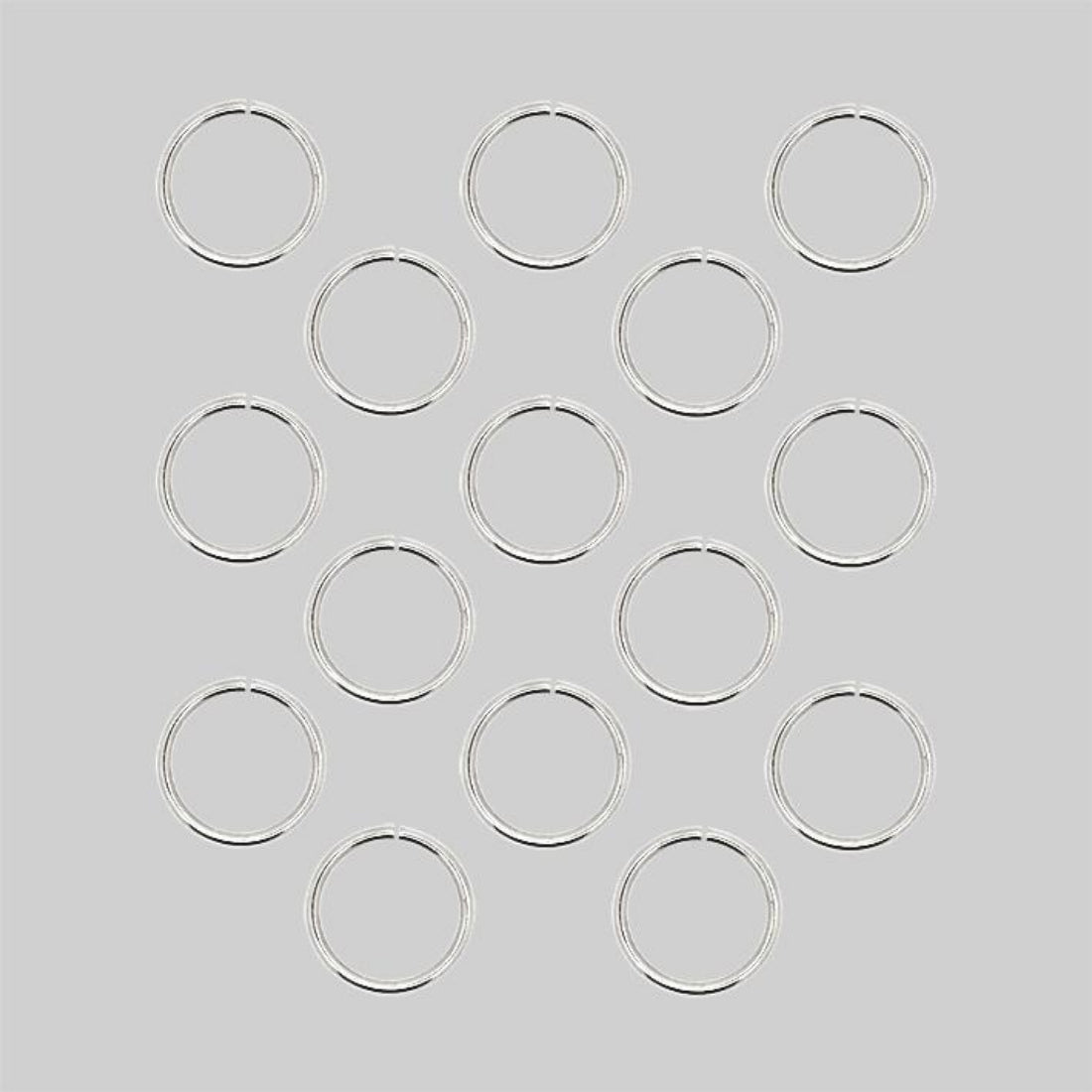 Silver hair rings accessory