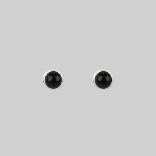 EDIE. Tiny Sterling Silver Skull Studs