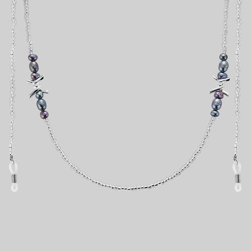 GETAWAY. Chunky Glasses Chain - Silver