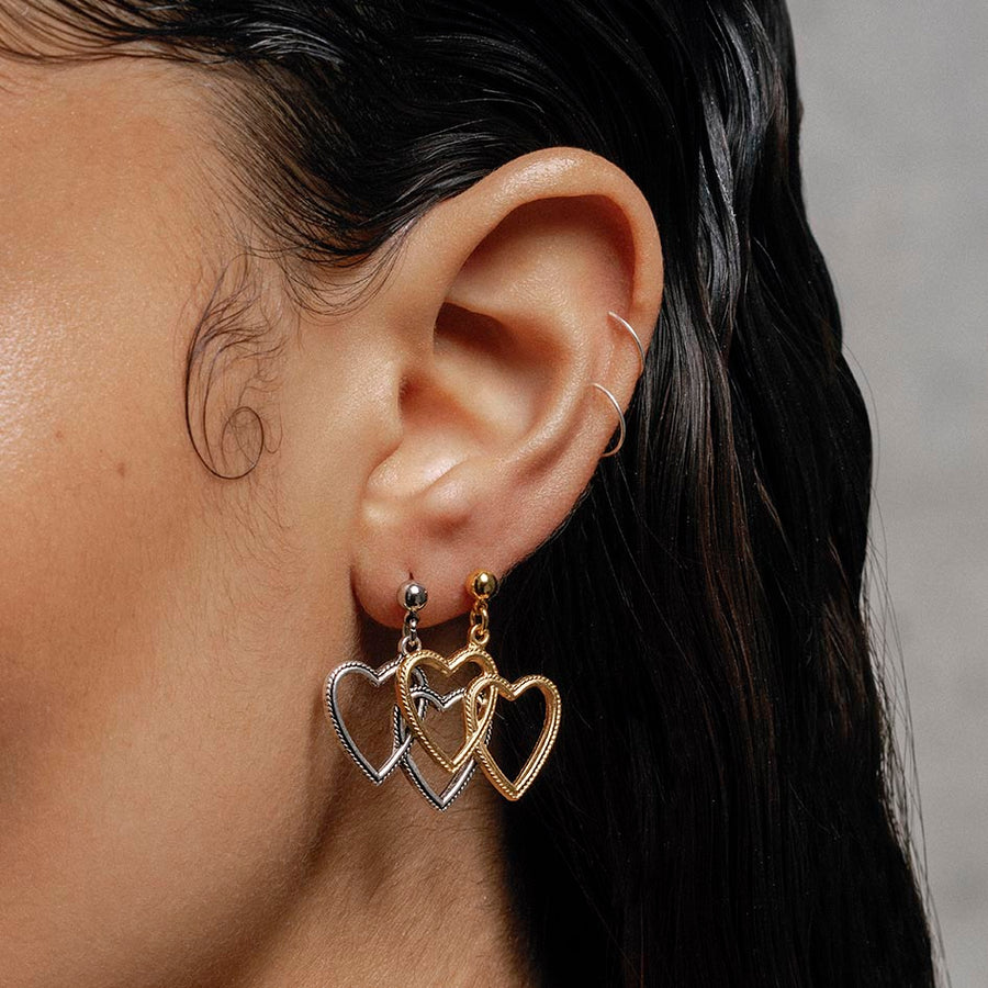 Ted Baker Harly Tiny Heart Stud Earrings | ASOS