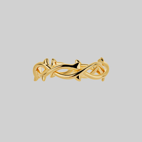 HOPE. Simple Gold Band Ring