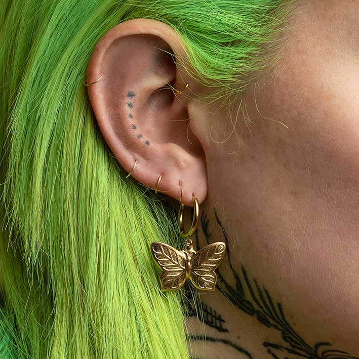Butterfly Stud Earrings - LL Loves