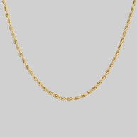 Gold rope chain