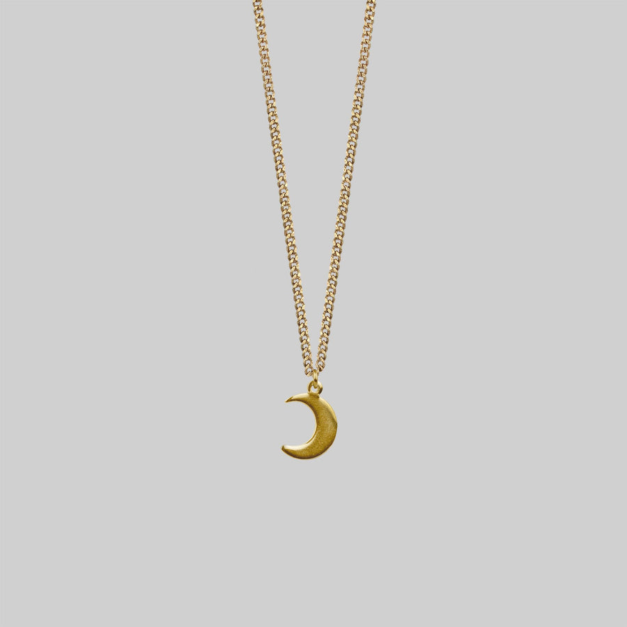 Crescent Moon Necklace – Good Egg Jewelry