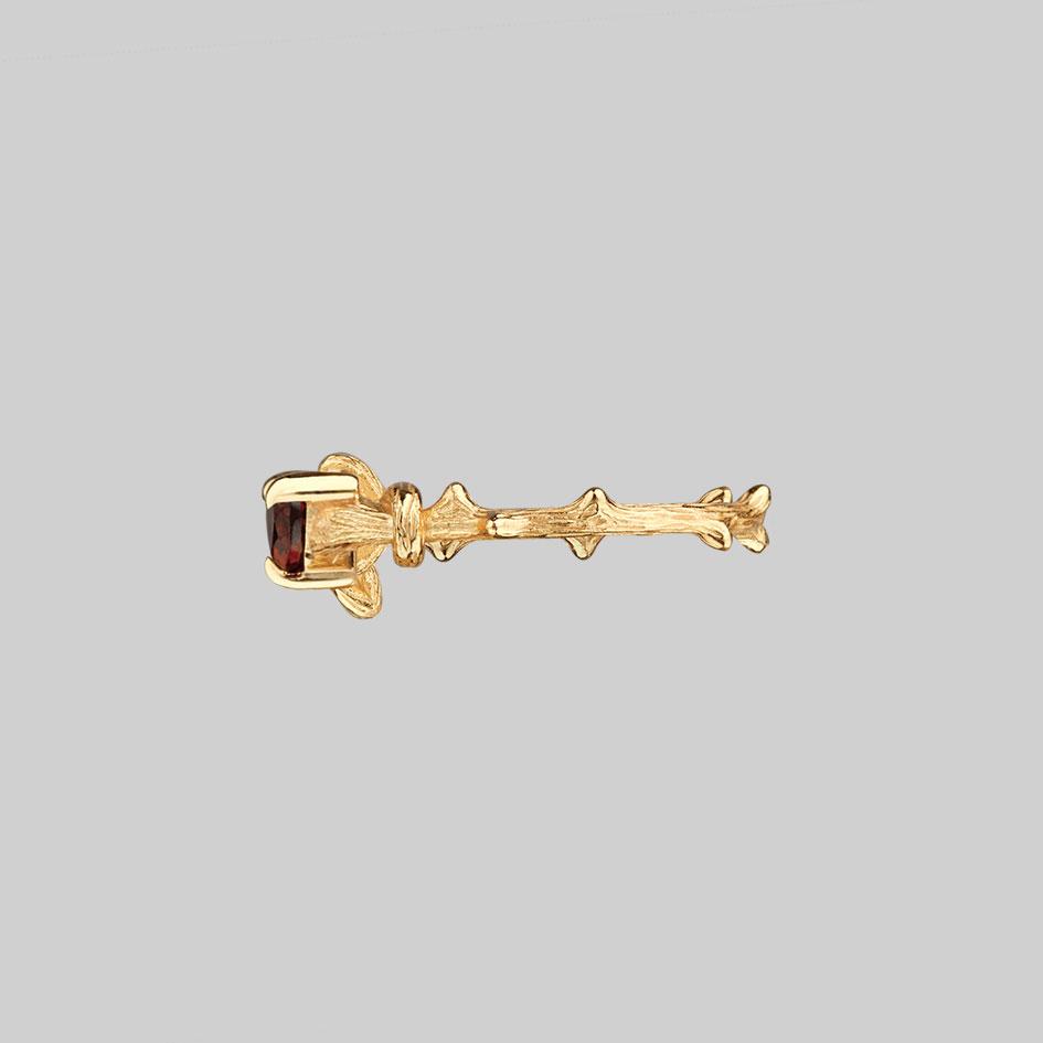 gold romantic hearts ring 