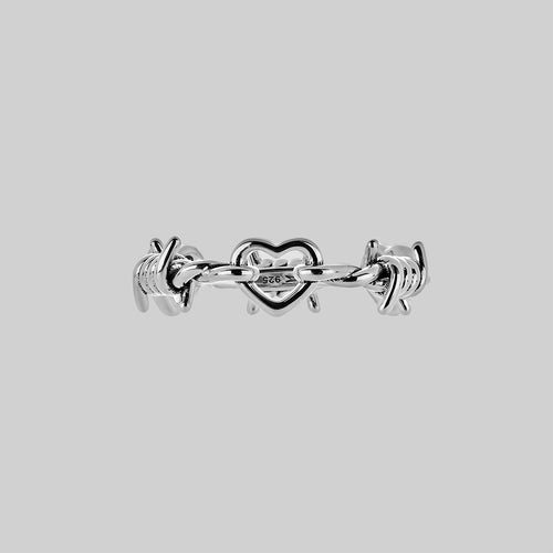 RESOLUTE. Single Chunky Chain Ring - Silver
